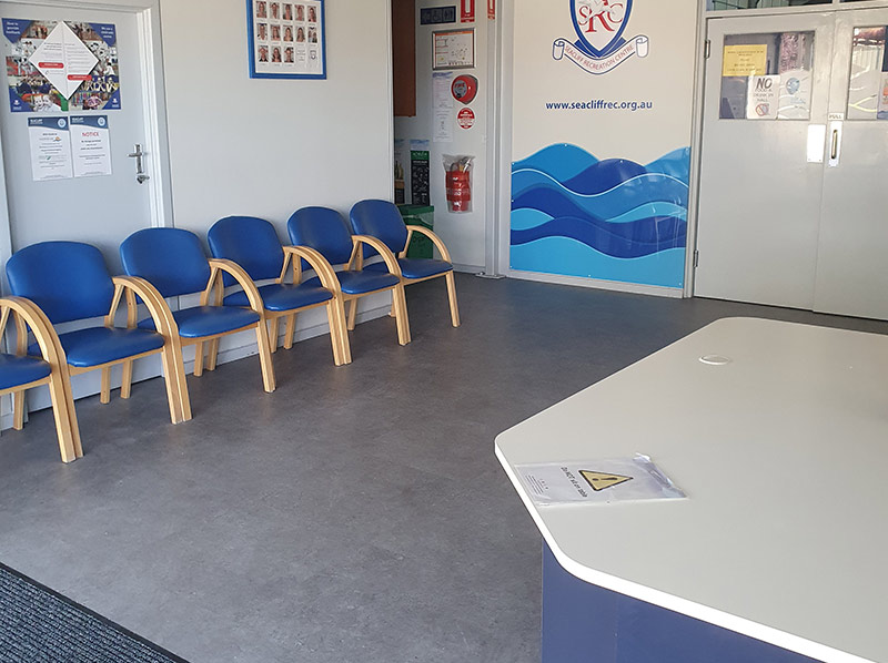 Seacliff Kindergym - reception area