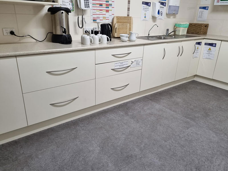 Seacliff Kindergym kitchen area